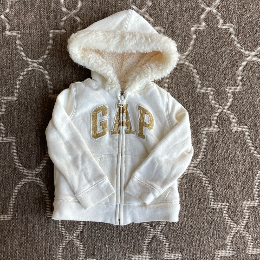 GAP size 2 zip up hoodie - Picture 1 of 2